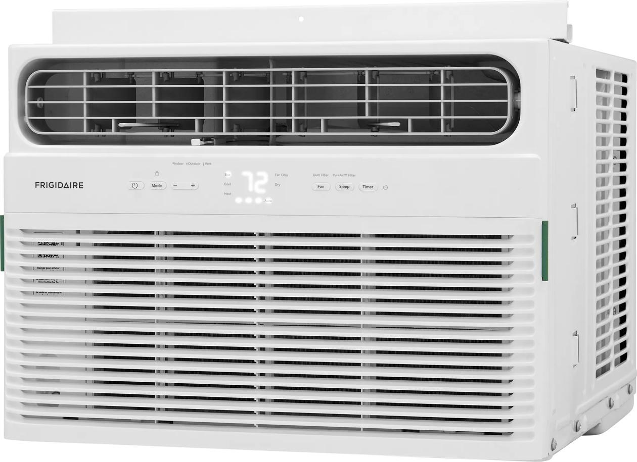 Frigidaire FHWH084WB1 8,000 Btu Window Room Air Conditioner With Supplemental Heat