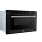 Forno FMWDR300024BLK Forno Capoliveri Espresso 24-Inch Microwave Drawer, Black, 1.2 Cu.Ft, 1500 Watts, Built-In, Touch Control Lcd Display, Auto-Touch Open/Close, 11 Power Levels, Sensor Cooking