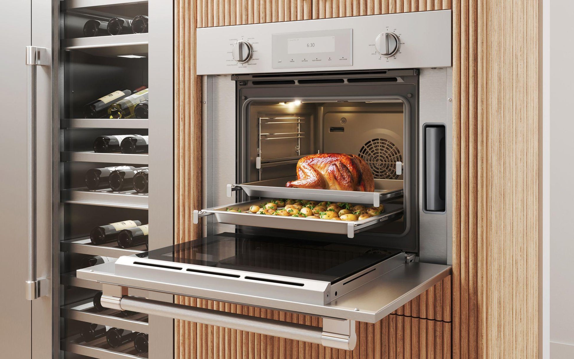 Thermador PODS301B Steam Convection 30'' Stainless Steel
