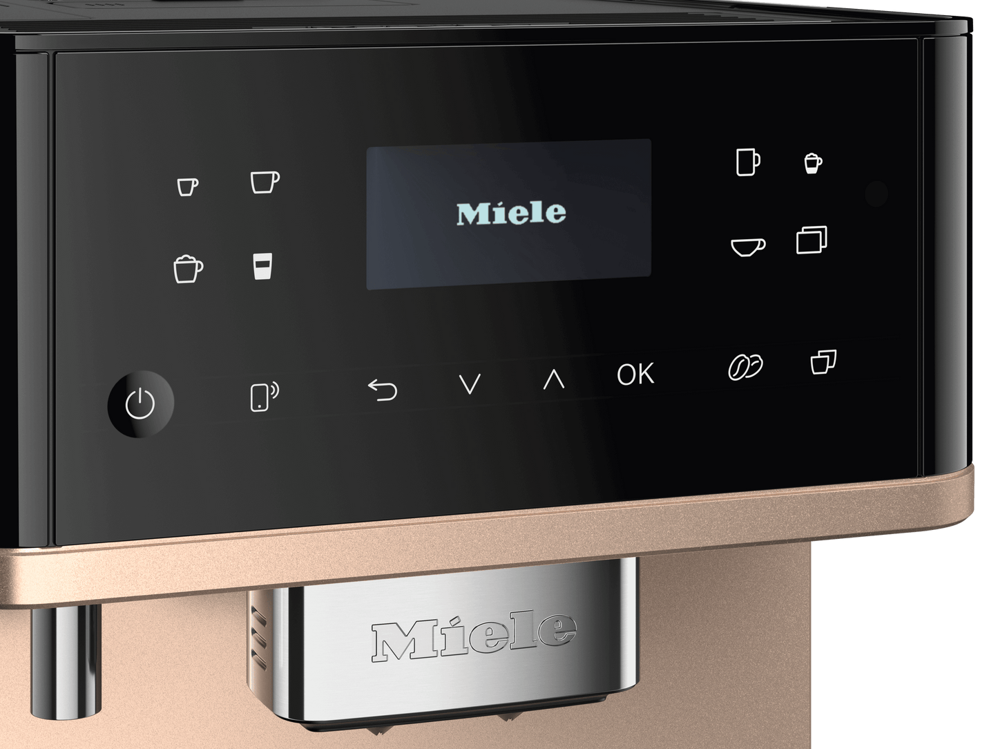 Miele CM6360OBCS Cm 6360 Milkperfection Obsidian Black.Cs - Countertop Coffee Machine With Wifi Conn@Ct, High-Quality Milk Container, And Many Specialty Coffees.