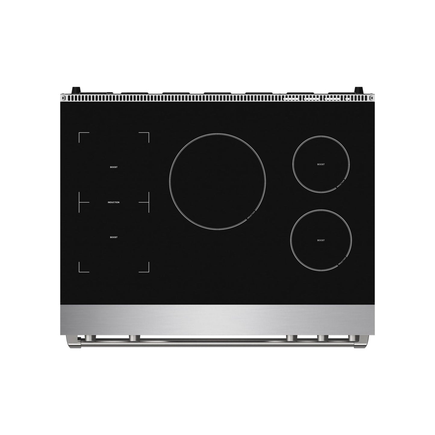 Thor Kitchen RSI36 36 Inch Professional Induction Range With Tilt Panel Touch Control In Stainless Steel Gordon Ramsay Series