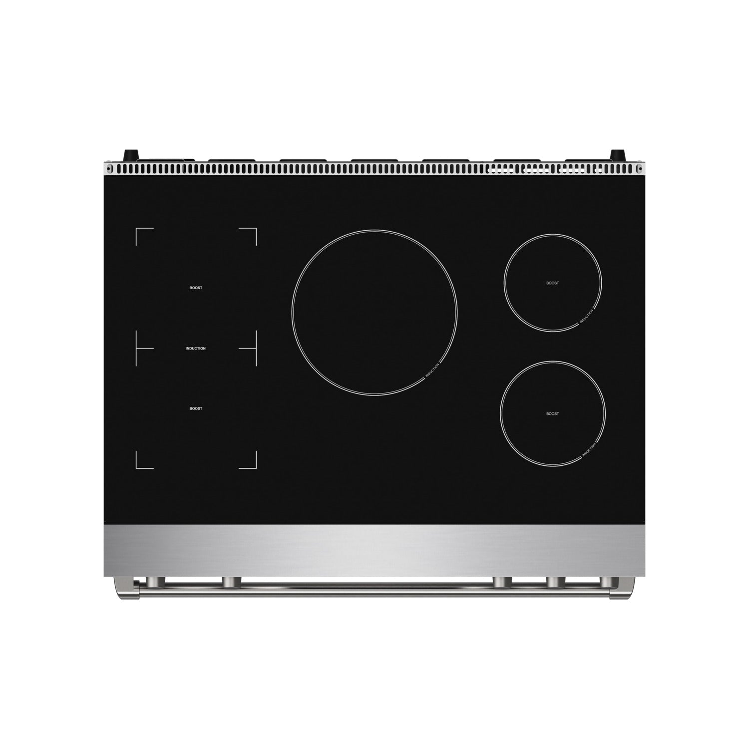 Thor Kitchen RSI36 36 Inch Professional Induction Range With Tilt Panel Touch Control In Stainless Steel Gordon Ramsay Series