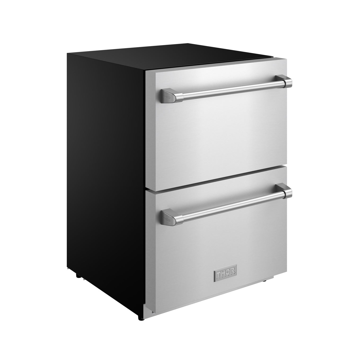 Thor Kitchen RF24U 24 Inch Undercounter Built-In Or Freestanding Drawer Refrigerator - Stainless Steel Gordon Ramsay Series