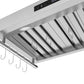 Forno FRHWM550336 Forno Venezia 36 Inch Wall-Mounted Range Hood With Touch Controls And Baffle Filters