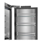 Ilve URBM36SIWPRY Ilve Urbm36Siwpry 36 Inch Built-In Bottom Freezer Refrigerator With 19.8 Cu. Ft. Capacity, Reversible Door, Energy Star, Sabbath Mode