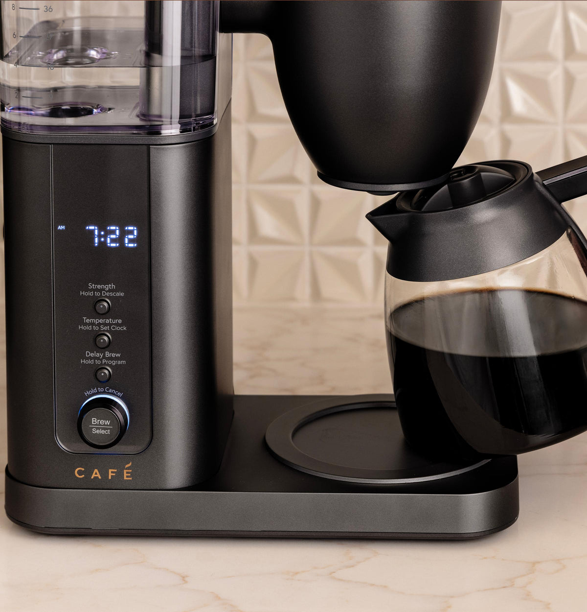 Cafe C7DGB11ZD5 Café™ Specialty Drip Coffee Maker With Glass Carafe