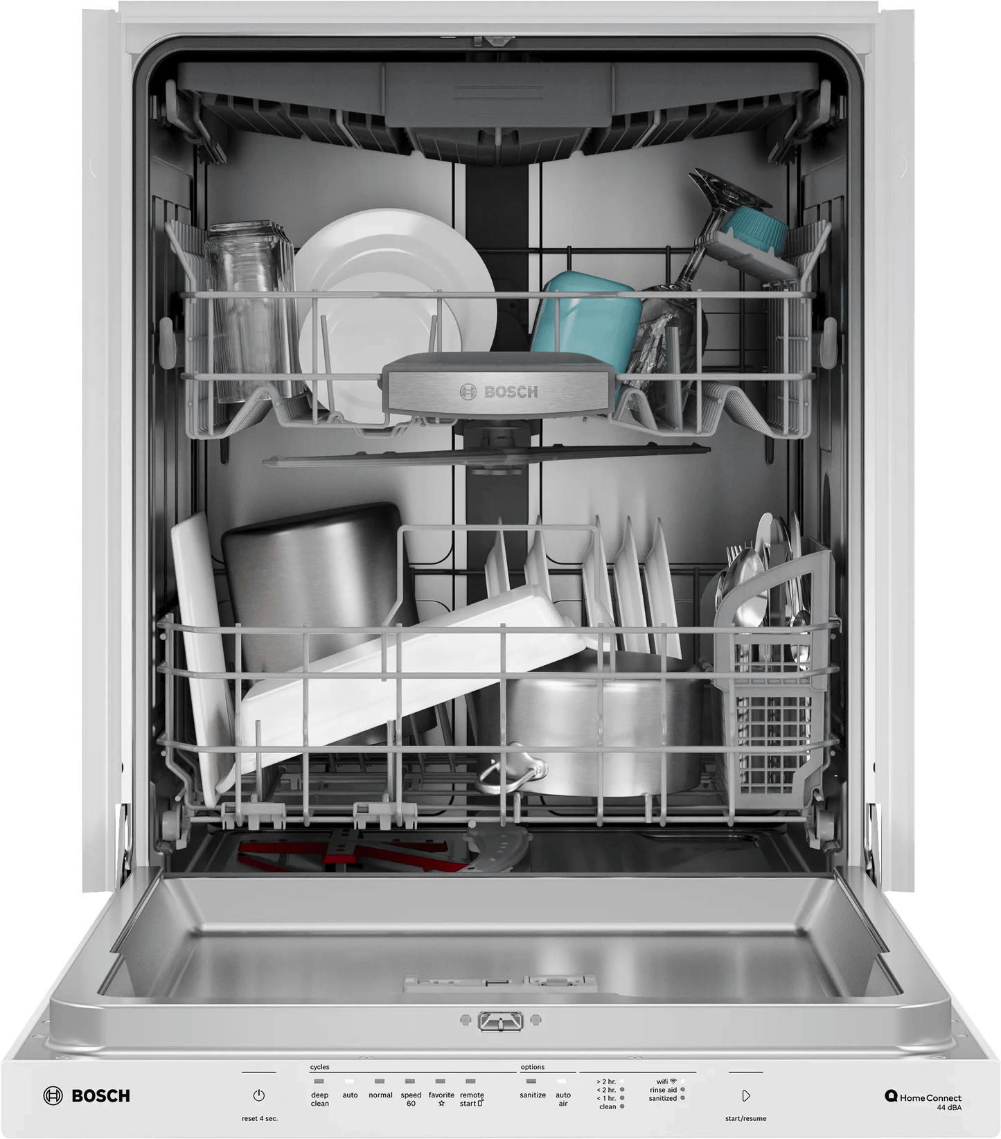 Bosch SHP65DM2N 500 Series, Built-Under Dishwasher, 24'', White