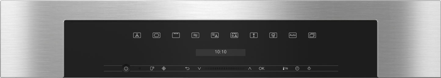 Miele H7170BMCTS H 7170 Bm Clean Touch Steel - 30" Compact Speed Oven In A Perfectly Combinable Design With Automatic Programs And Combi Modes.