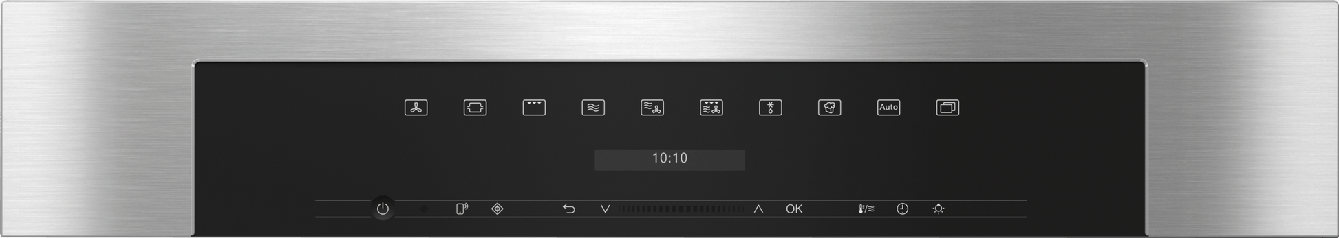 Miele H7170BMCTS H 7170 Bm Clean Touch Steel - 30" Compact Speed Oven In A Perfectly Combinable Design With Automatic Programs And Combi Modes.