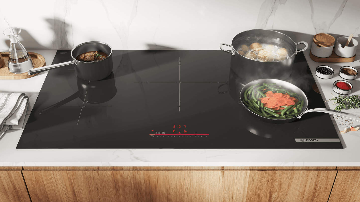 Bosch NIT5663UC 500 Series, Induction Hob, 36'', Surface Mount Without Frame