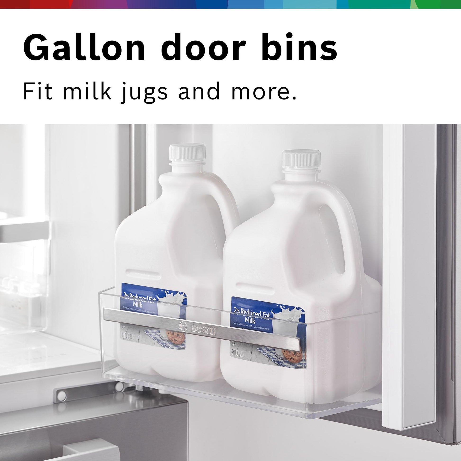Bosch B36CL84ENG 800 Series, French Door Bottom Mount Refrigerator, Glass Door, 36'', Stainless Steel