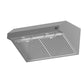 Forno FRHUC525530 Forno Bari Espresso 30-Inch Under Cabinet Range Hood, Stainless Steel, 400 Cfm, Led Lighting, Dishwasher-Safe Baffle Filters, 4-Speed Fan Control