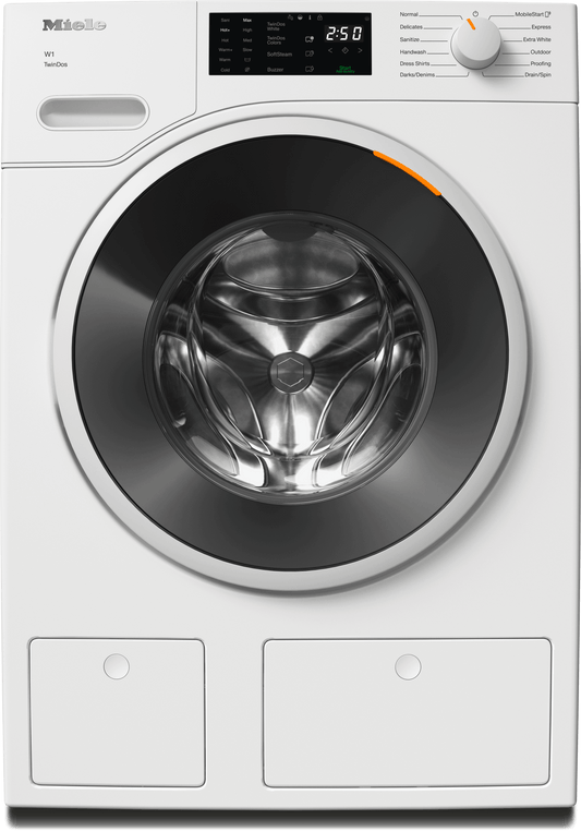 Miele WWD660WCS Wwd660 Wcs Tdos Lotus White - W1 Front-Loading Washing Machine: 8 Kg 1600 Rpm Auto Dosing Pre-Ironing Miele@Home Capdosing