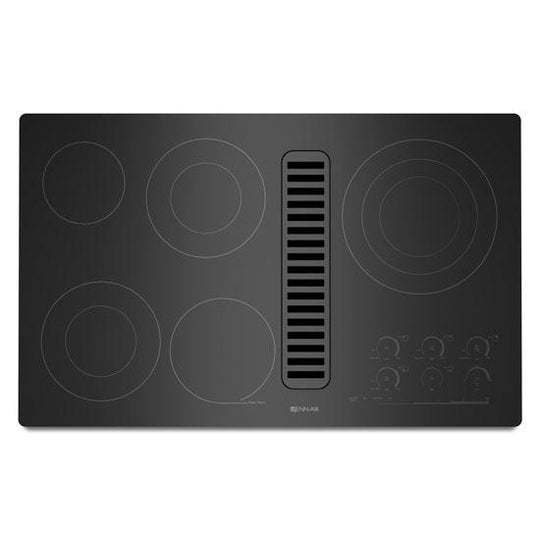 Jennair JED4536WB Jenn-Air® Electric Radiant Downdraft Cooktop With Electronic Touch Control, 36" - Black