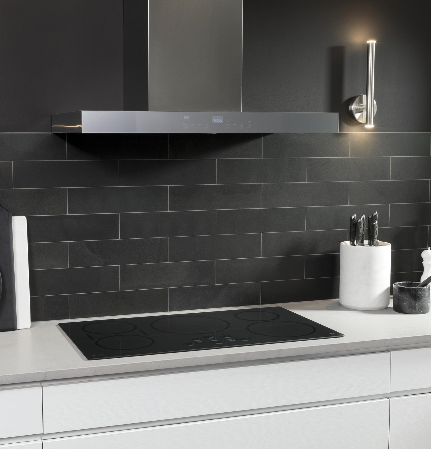 Haier UVW9361SLSS 36" Smart Designer Wall Mount Hood W/ Perimeter Venting