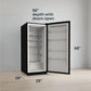 Element Appliance EXUF14CEES Element 14.0 Cu. Ft. Upright Convertible Freezer/Refrigerator - Stainless Steel, Energy Star (Exuf14Cees)