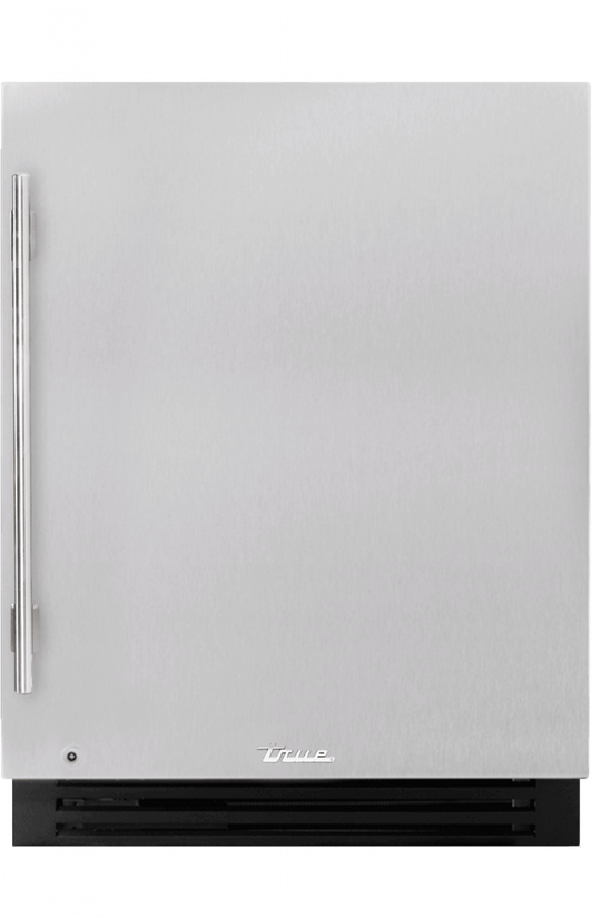 True Residential TURADA24RSAS 24 Inch Solid Stainless Door Right Hinge Ada Height Undercounter Refrigerator