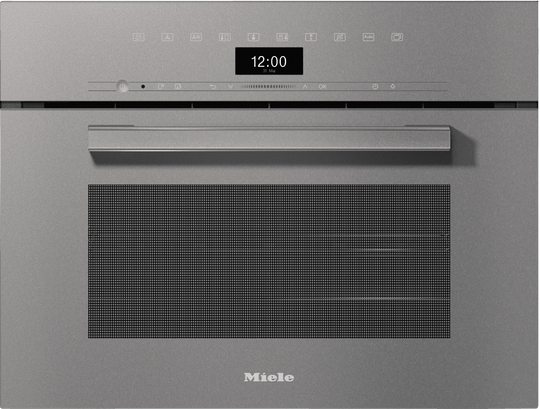 Miele DGC7440GG Dgc 7440 Am Graphite Grey - 24" Compact Combi-Steam Oven Xl For Steam Cooking, Baking, Roasting With Networking + Brilliantlight.