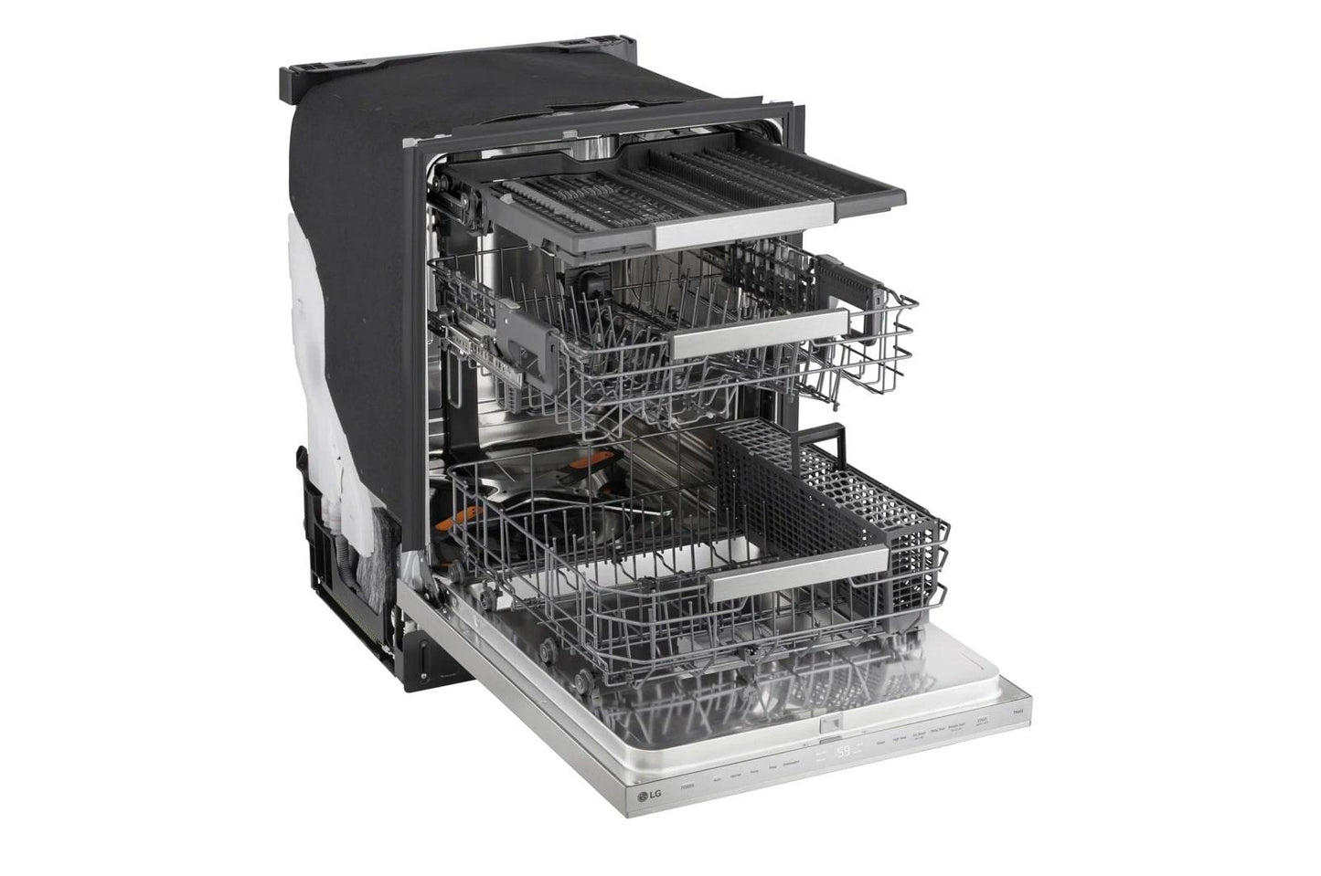 Lg LDNPH654S Smart Top Control Flushfit Design Dishwasher With 1-Hour Wash & Dry, Quadwash® Pro, Truesteam® And Dynamic Heat Dry™