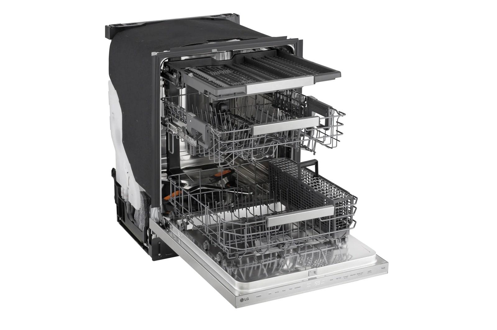 Lg LDNPH654S Smart Top Control Flushfit Design Dishwasher With 1-Hour Wash & Dry, Quadwash® Pro, Truesteam® And Dynamic Heat Dry™