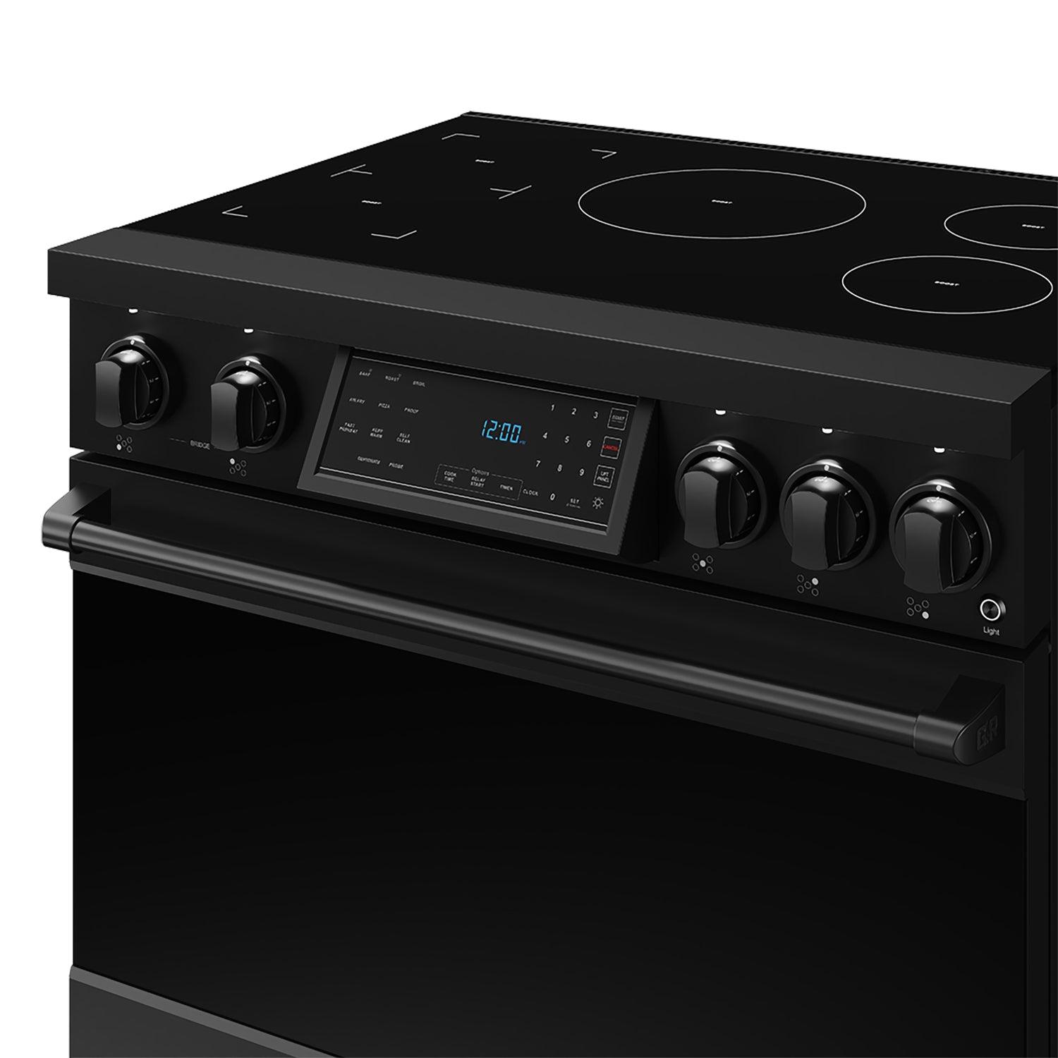 Thor Kitchen RSI36B 36 Inch Professional Induction Range With Tilt Panel Touch Control In Black Gordon Ramsay Series