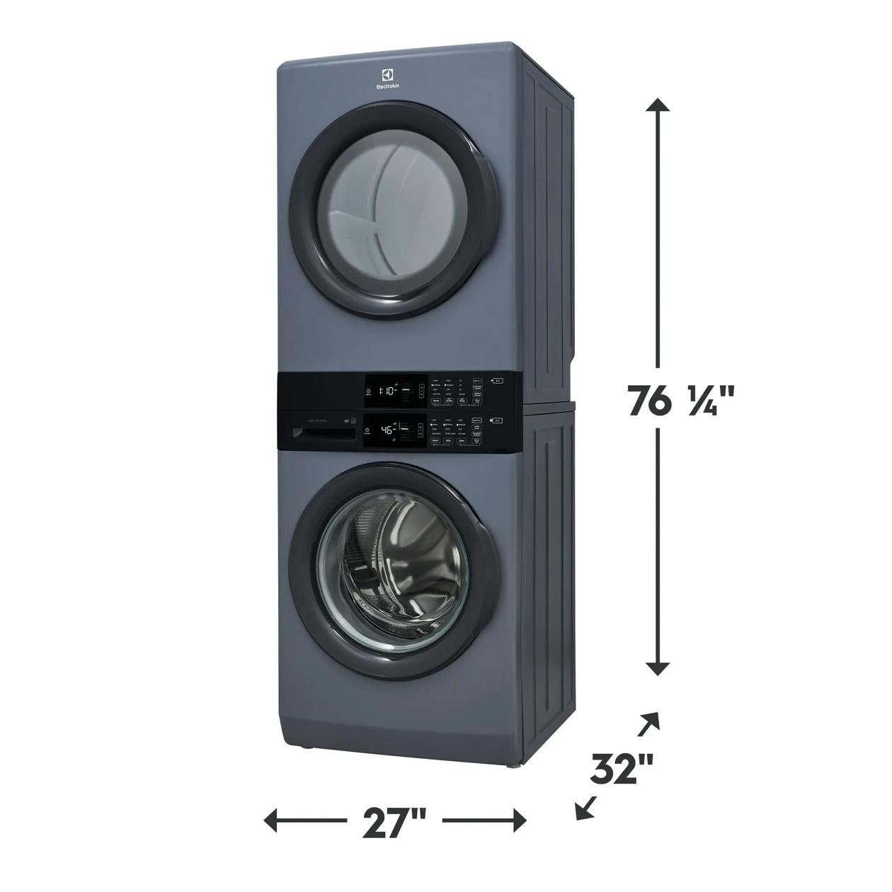 Electrolux ELTG7300AD Laundry Tower Single Unit Front Load 4.4 Cu. Ft. Washer & 8 Cu. Ft. Gas Dryer