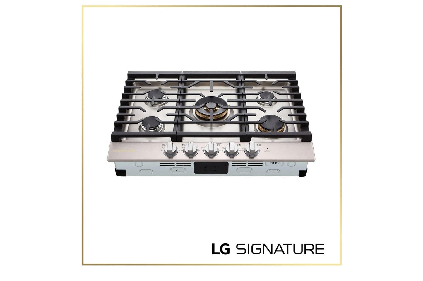 Lg CBGU3039X Lg Signature 30 Inch Ultraheat™ Gas Cooktop With Easyclean®