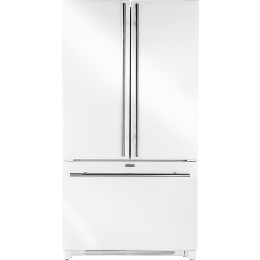 Jennair JFC2089HTW Cabinet-Depth Custom Panel French Door Refrigerator Refrigeration Jenn-Air