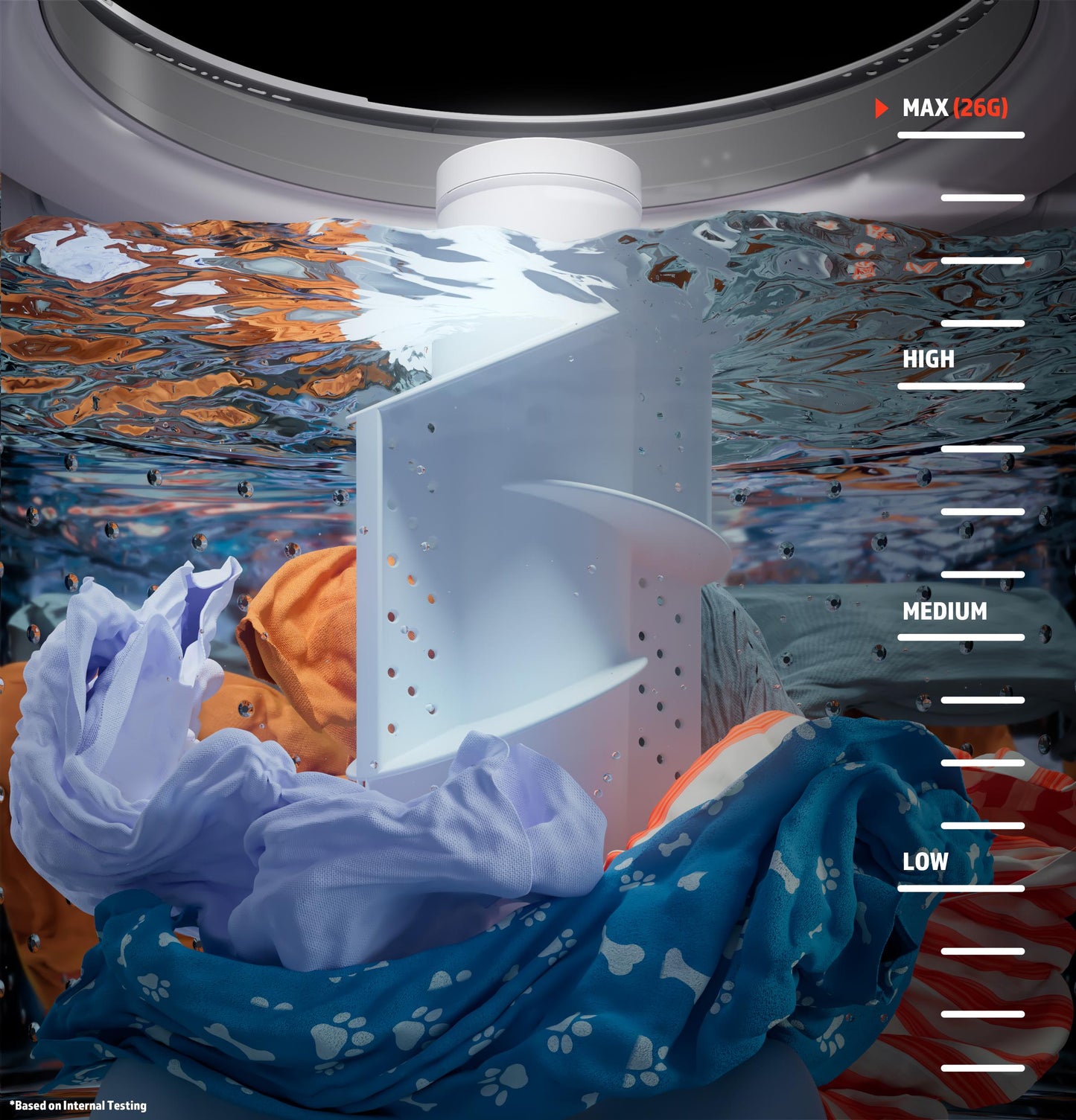 Ge Appliances GTW325ASWWW Ge® 4.0 Cu. Ft. Capacity Washer With Stainless Steel Basket And Water Level Control&#X200B;