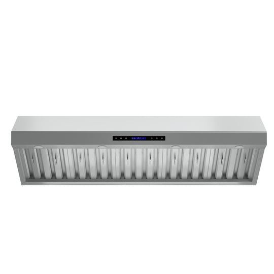 Forno FRHWM503060 Forno Palazzo 60-Inch Wall Mounted Range Hood, Stainless Steel, Heavy Duty Baffle Filters, Remote Control