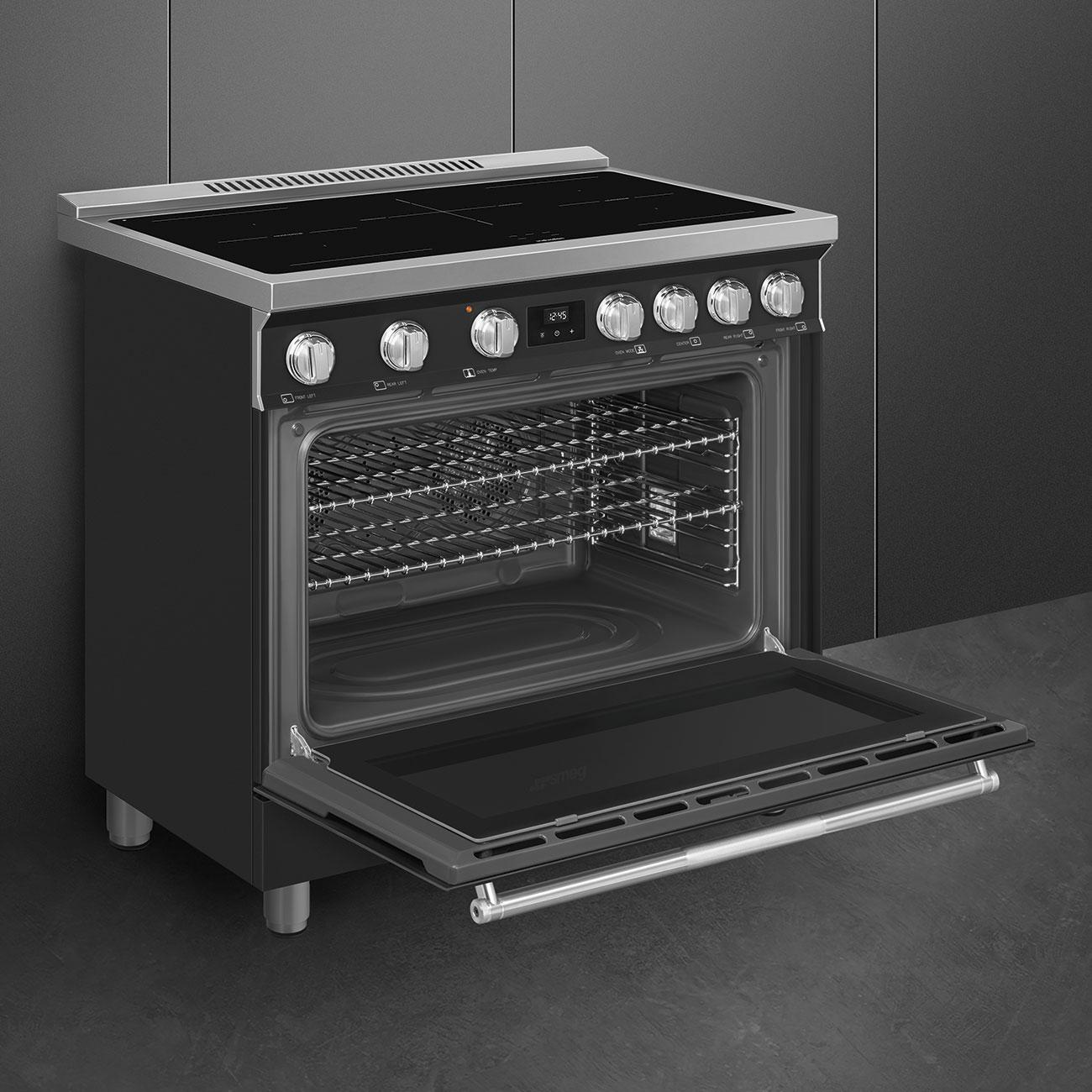 Smeg SPR36UIMAN Freestanding Induction Range - Thumbnail 4