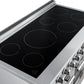 Forno FFSEL601148 Forno Paolo 48 Inch Freestanding Electric Range, Stainless Steel, 6.7 Cu.Ft, True Convection Oven, Energy Efficient