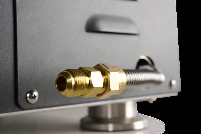 Coyote C1PZ30HY 30" Hybrid Multi-Fuel Outdoor Pizza Oven Yellow