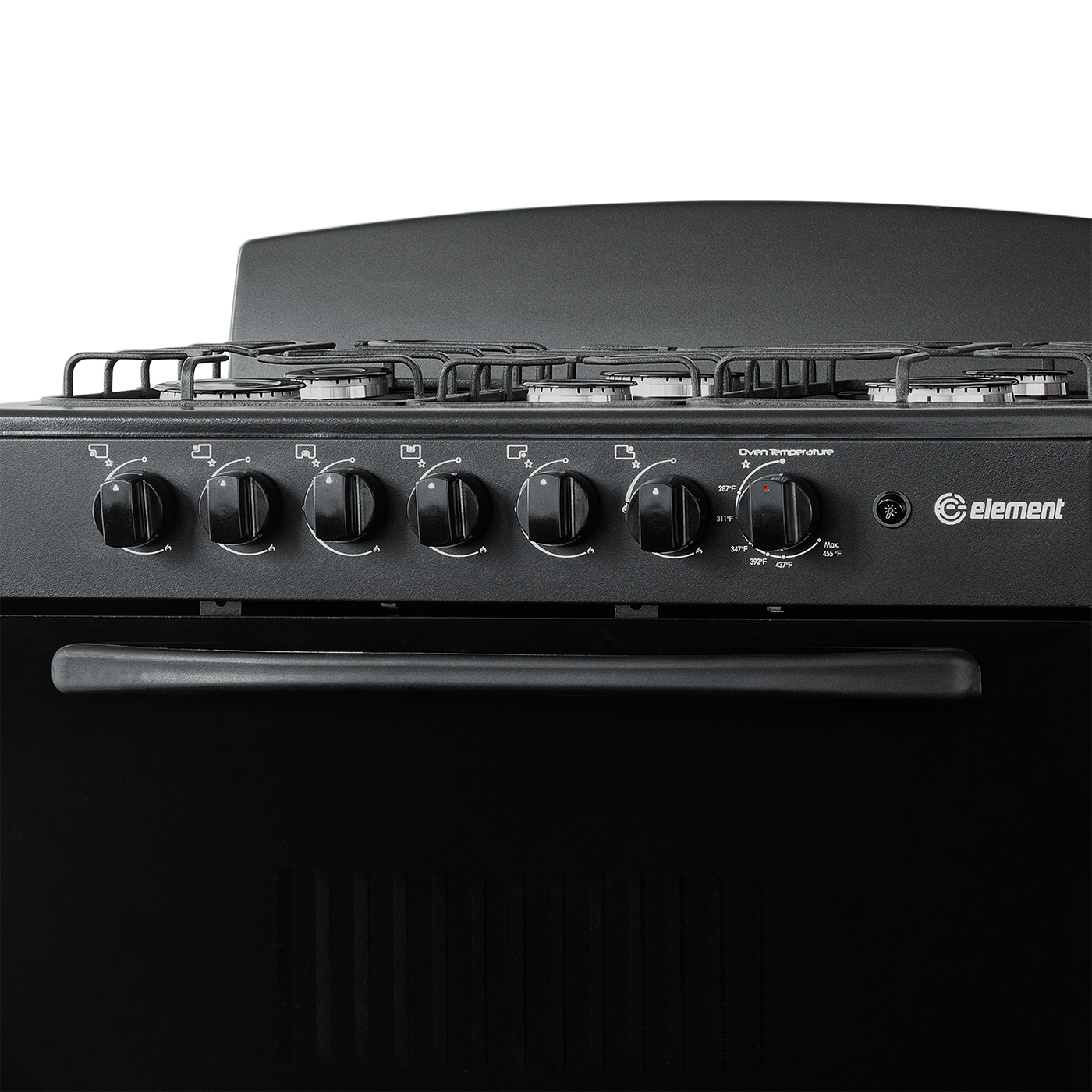 Element Appliance EEGR3A6MCCB Element Electronics 4.0 Cu. Ft. 30", 6-Burner Gas Range (Eegr3A6Mccb)