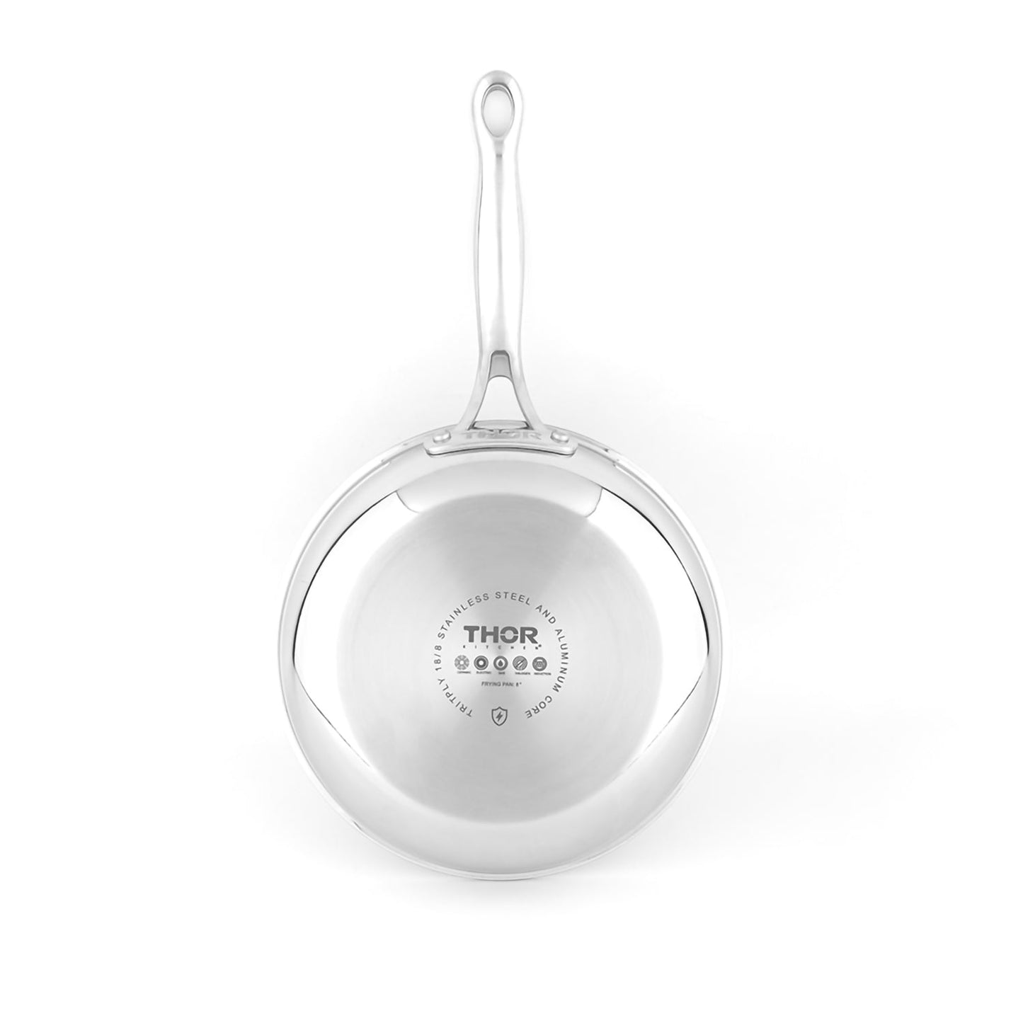 Thor Kitchen SSC10P 10-Piece Tri-Ply Stainless Steel Cookware Set