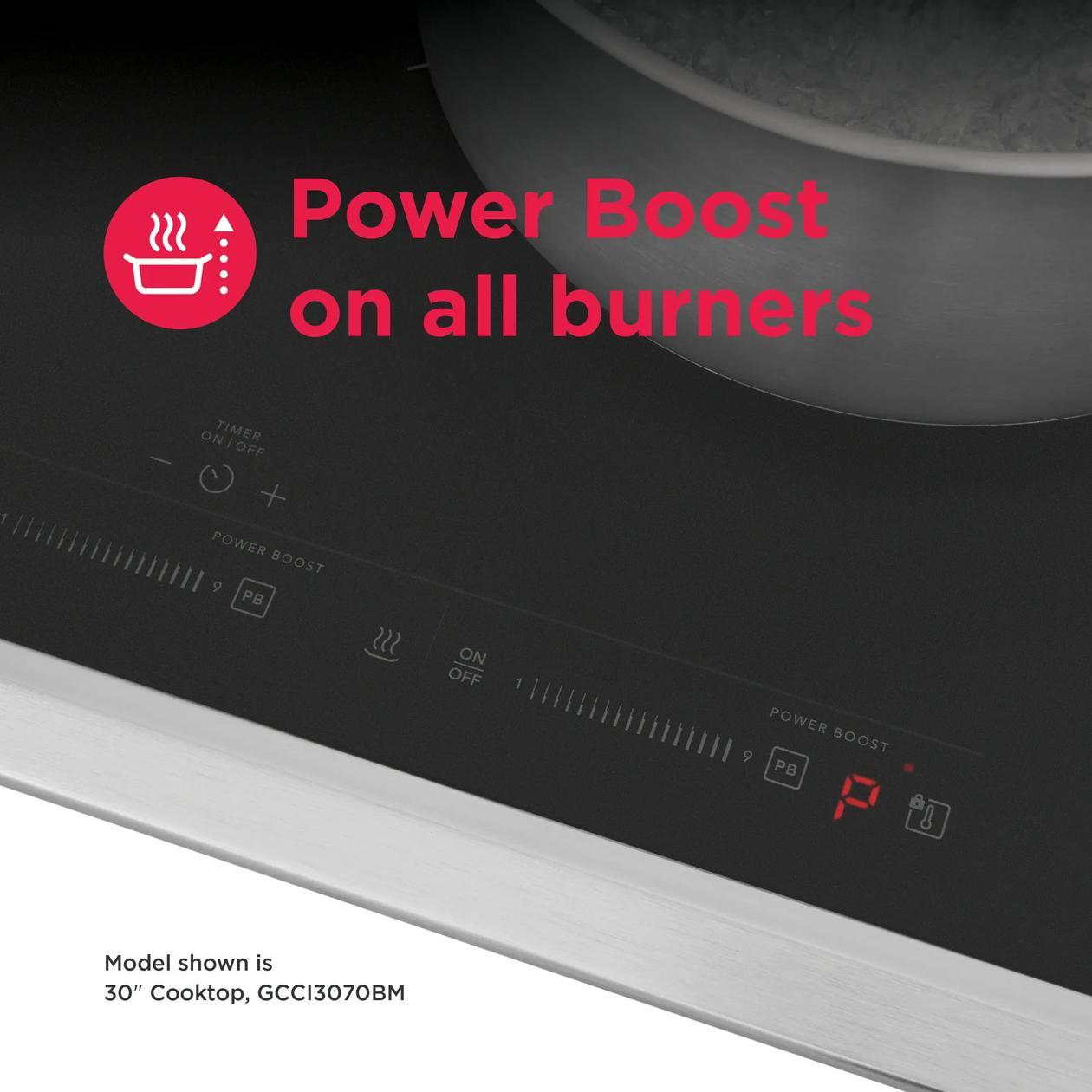 Frigidaire GCCI3070BM 30" Induction Cooktop With Matteguard™