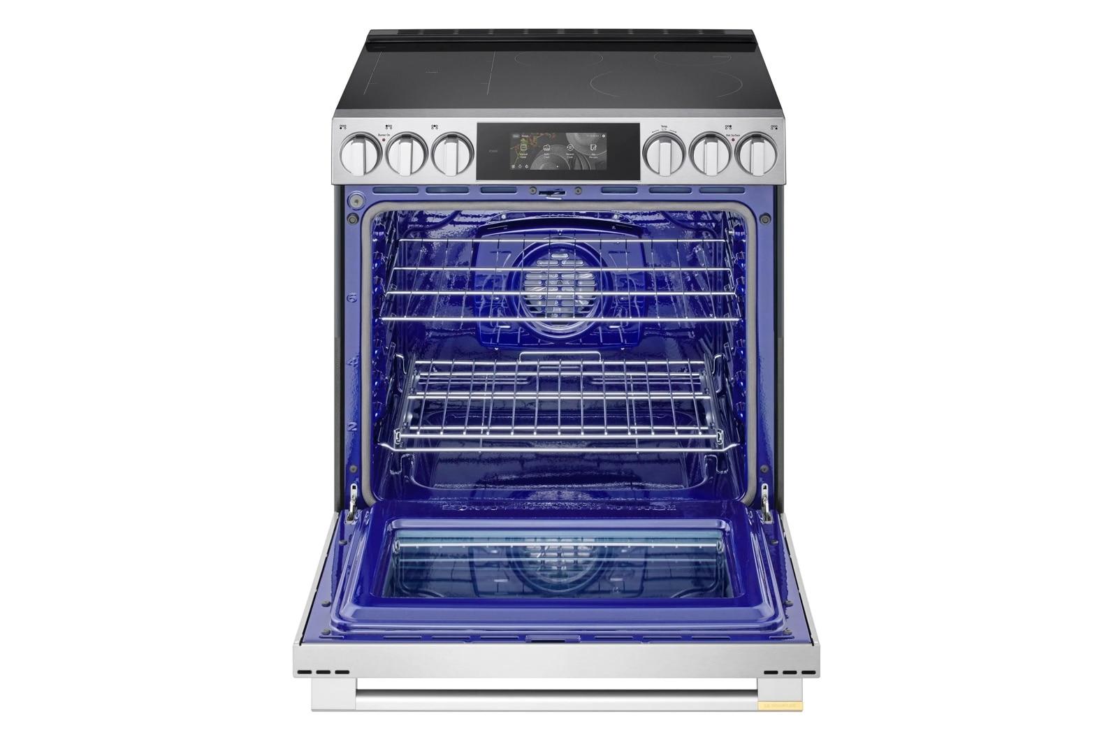Lg LSIU6339XE Lg Signature 6.3 Cu. Ft. Smart Induction Slide-In Range With Dynamic Probake Convection®, Air Fry, Air Sous Vide, Pizza Mode And Ai Gourmet Camera