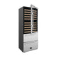 Forno FWCDR669730S Forno Celano 30-Inch Triple Zone Wine And Beverage Cooler, 21.3 Cu.Ft, Stainless Steel
