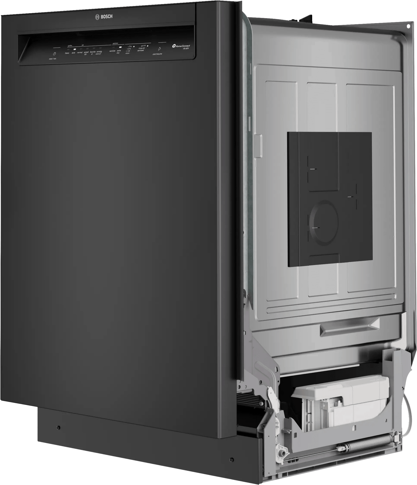 Bosch SHE43DM6N 300 Recessed Handle, 48 Dba, Standard 3Rd Rack, Puredry - Bl