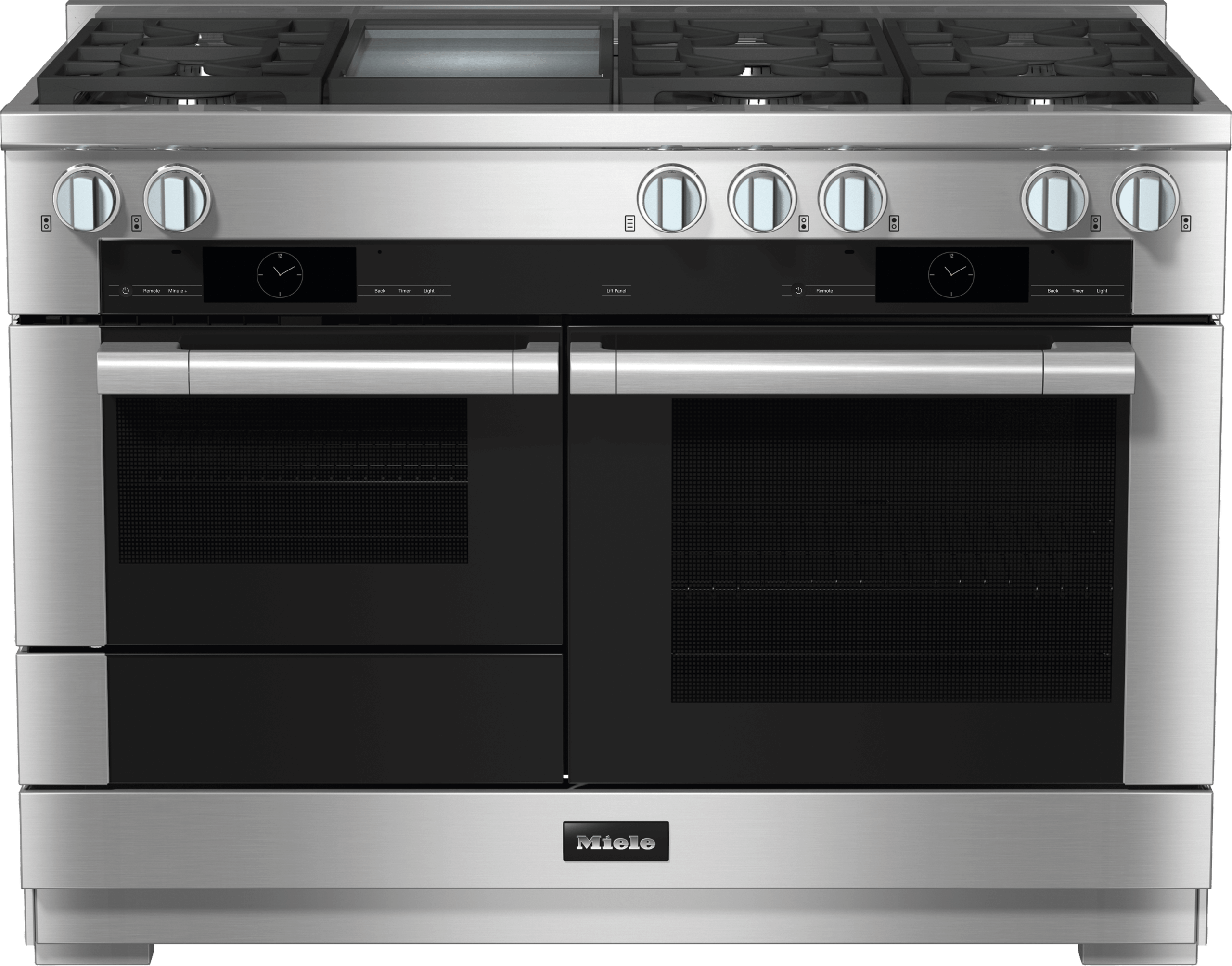 Miele HR19563LPDFGD Hr 1956-3 Lp Df Gd - 48 Inch Range - The Dual Fuel All-Rounder With M Touch For The Highest Demands.