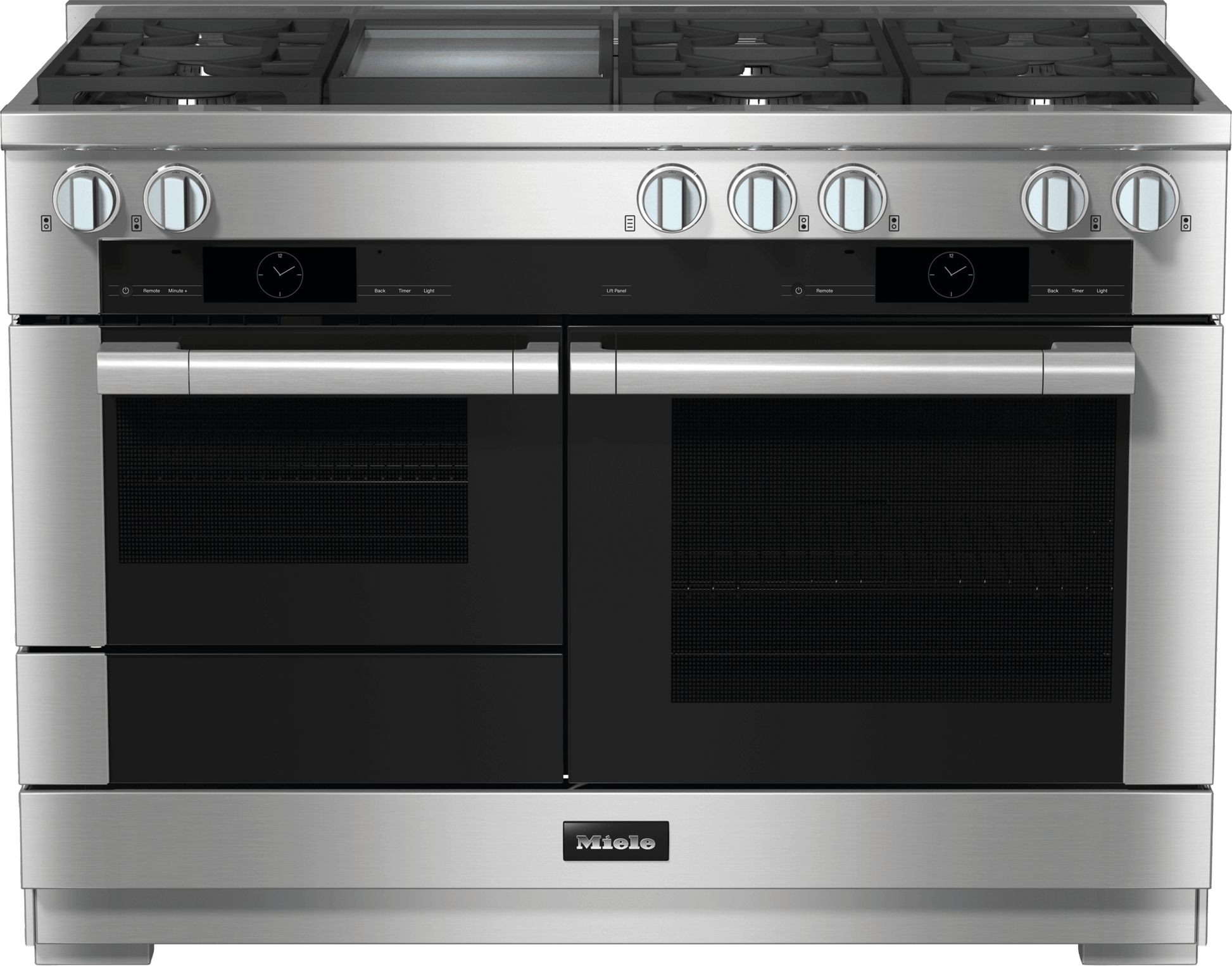 Miele HR19563LPDFGD Hr 1956-3 Lp Df Gd - 48 Inch Range - The Dual Fuel All-Rounder With M Touch For The Highest Demands.