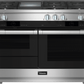 Miele HR19563GDFGD Hr 1956-3 G Df Gd Clean Touch Steel - 48 Inch Range Dual Fuel Model With M Touch Controls