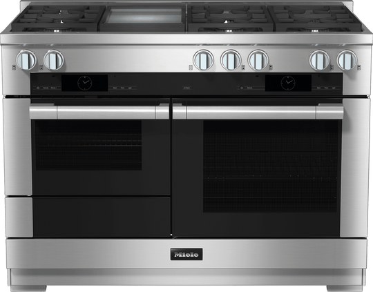 Miele HR19563LPDFGD Hr 1956-3 Lp Df Gd - 48 Inch Range - The Dual Fuel All-Rounder With M Touch For The Highest Demands.