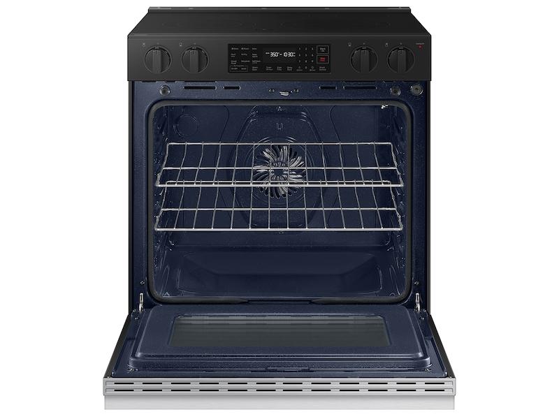 Samsung NSE6DG8300SR Bespoke 6.3 Cu. Ft. Smart Slide-In Electric Range With Air Fry & Precision Knobs In Stainless Steel