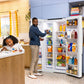 Ge Appliances GSE28NGYWW Ge® Energy Star® 27.9 Cu. Ft. Side-By-Side Refrigerator With Extra Tall Dispenser And In-Door Icemaker