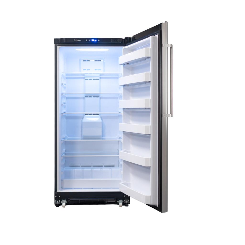 Danby DUF167A5BSLDD Danby Designer 16.7 Cu. Ft. Upright Freezer In Stainless Steel Look