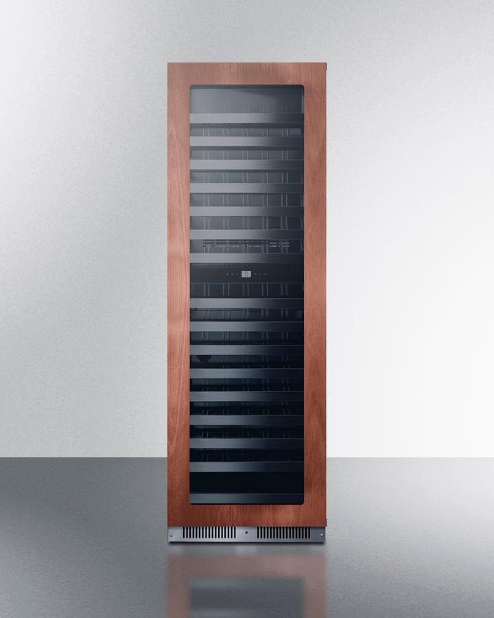 Summit SDHWC98PNRLHD 24" Wide Dual Zone Wine Cellar (Panel Not Included)