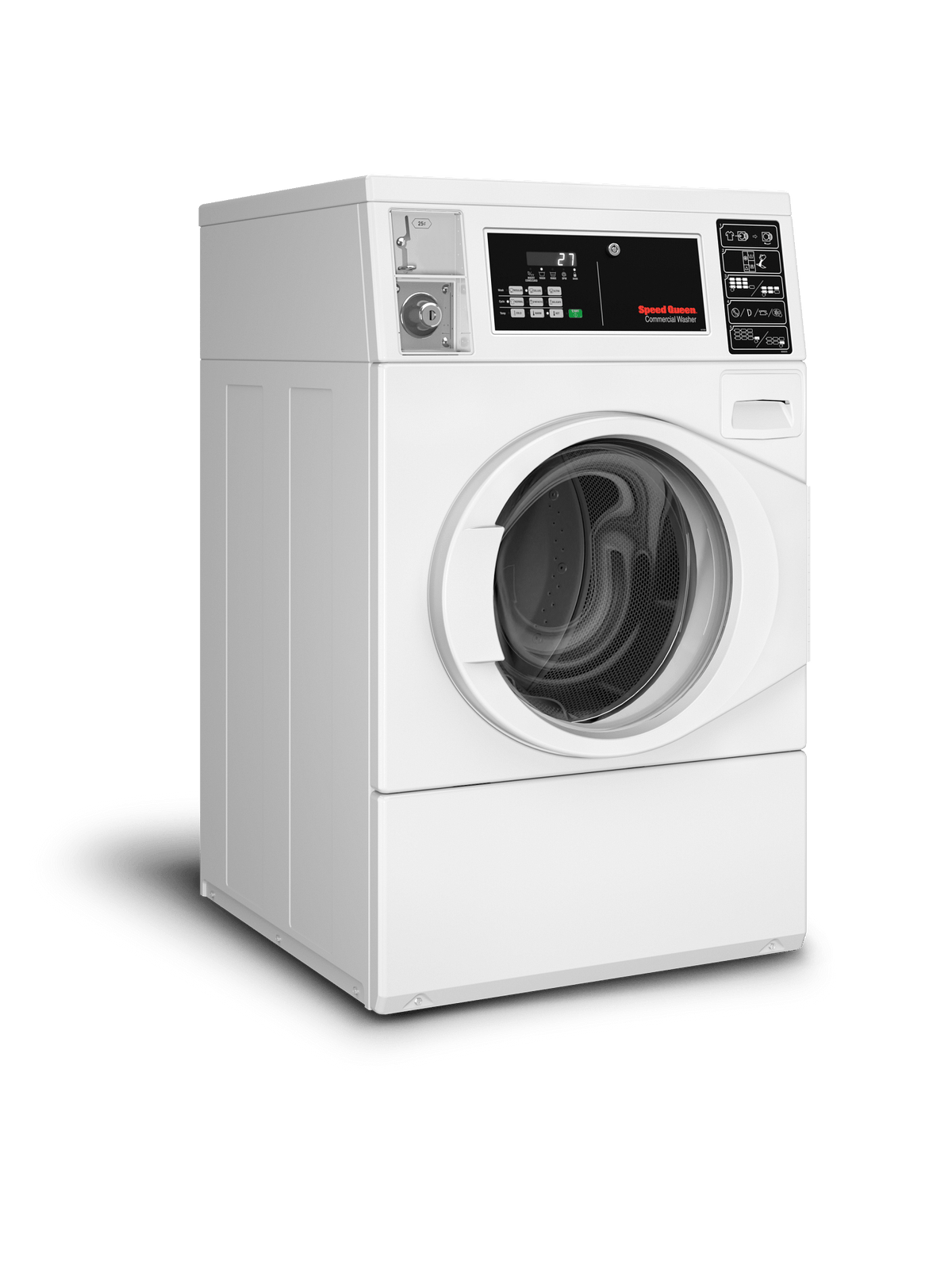 Speed Queen FV6030WN Commercial Front Load Washer With Coin Drop