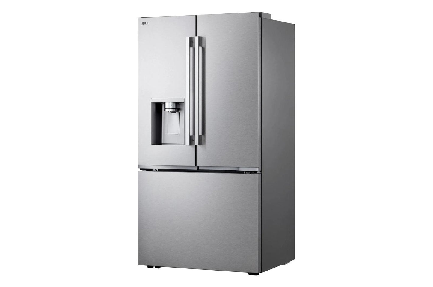 Lg LF24Z6330S 24 Cu. Ft. Counter-Depth Max&#8482; With Zero Clearance&#8482; 3-Door French Door Refrigerator