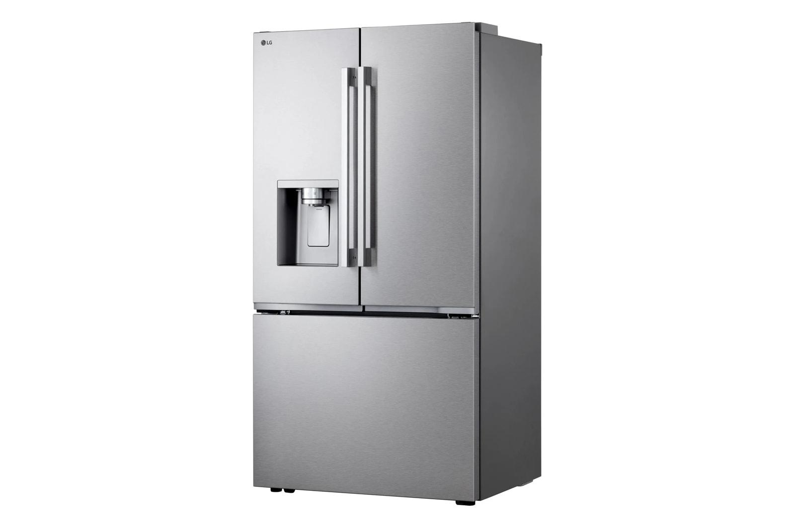 Lg LF24Z6330S 24 Cu. Ft. Counter-Depth Max&#8482; With Zero Clearance&#8482; 3-Door French Door Refrigerator